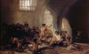 Francisco Goya The Madhouse oil on canvas